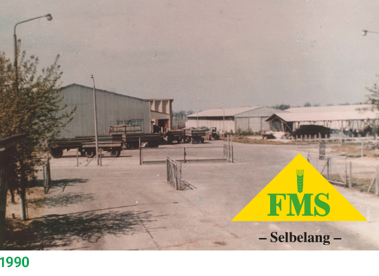 Gründung der FMS Futtermittel GmbH Selbelang mit Bernd Müller als Geschäftsführer